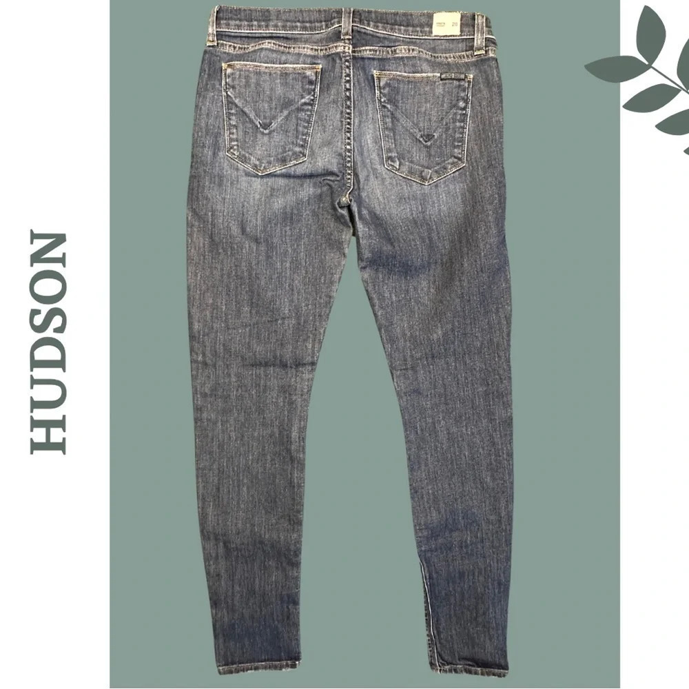 Hudson Jeans Krista Low-Rise Super
Skinny Jean Size 28 - Picture 4 of 9